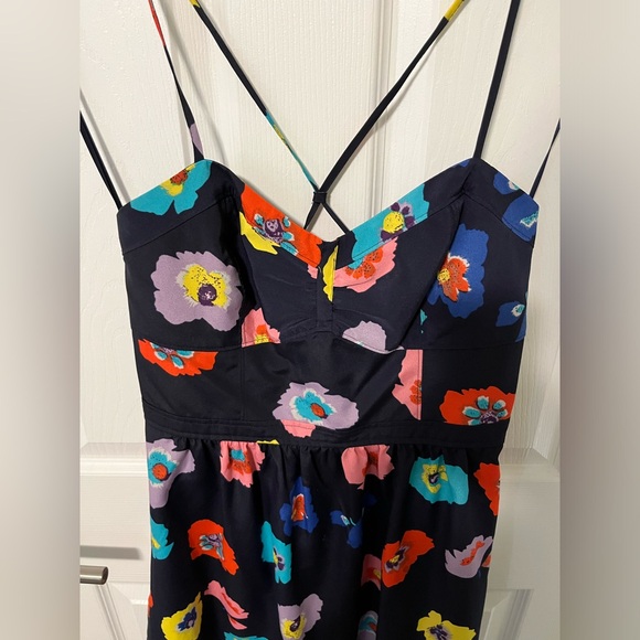 Floral silky dress - Picture 3 of 4